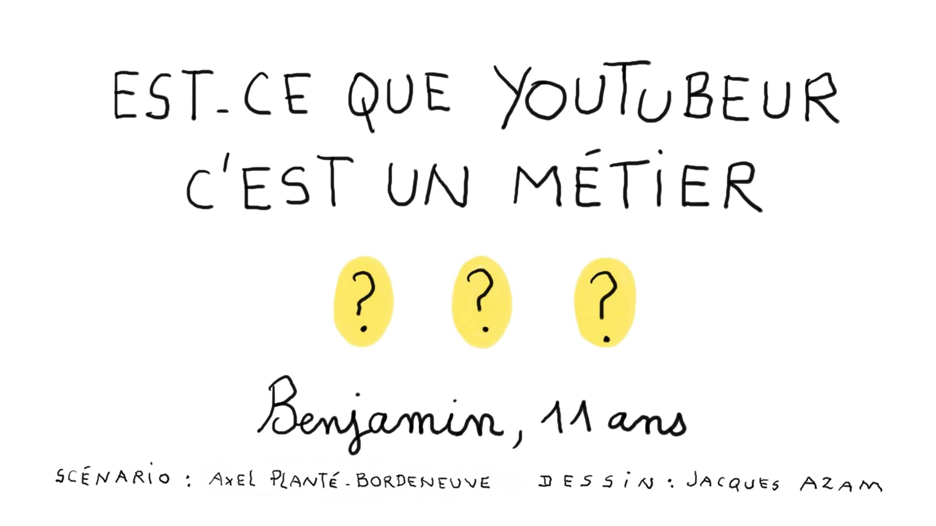 Estce que YouTubeur, c