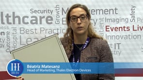 What is the main advantage of this new portable wireless detector from Thales, I-I-I Video with Béatriz Matesanz