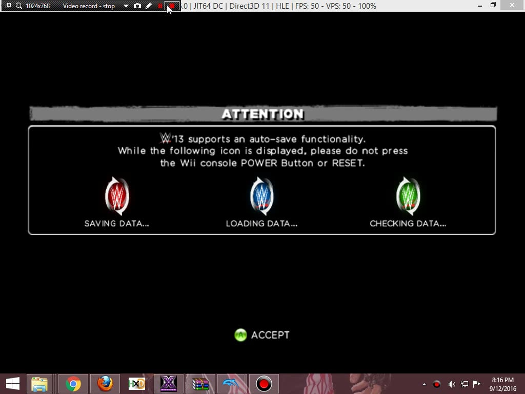 wwe 13 wii loading icon on Vimeo