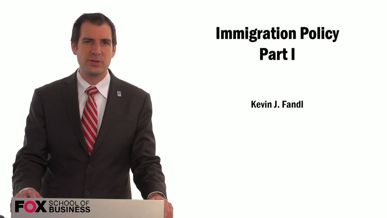 Immigration Policy Part 1