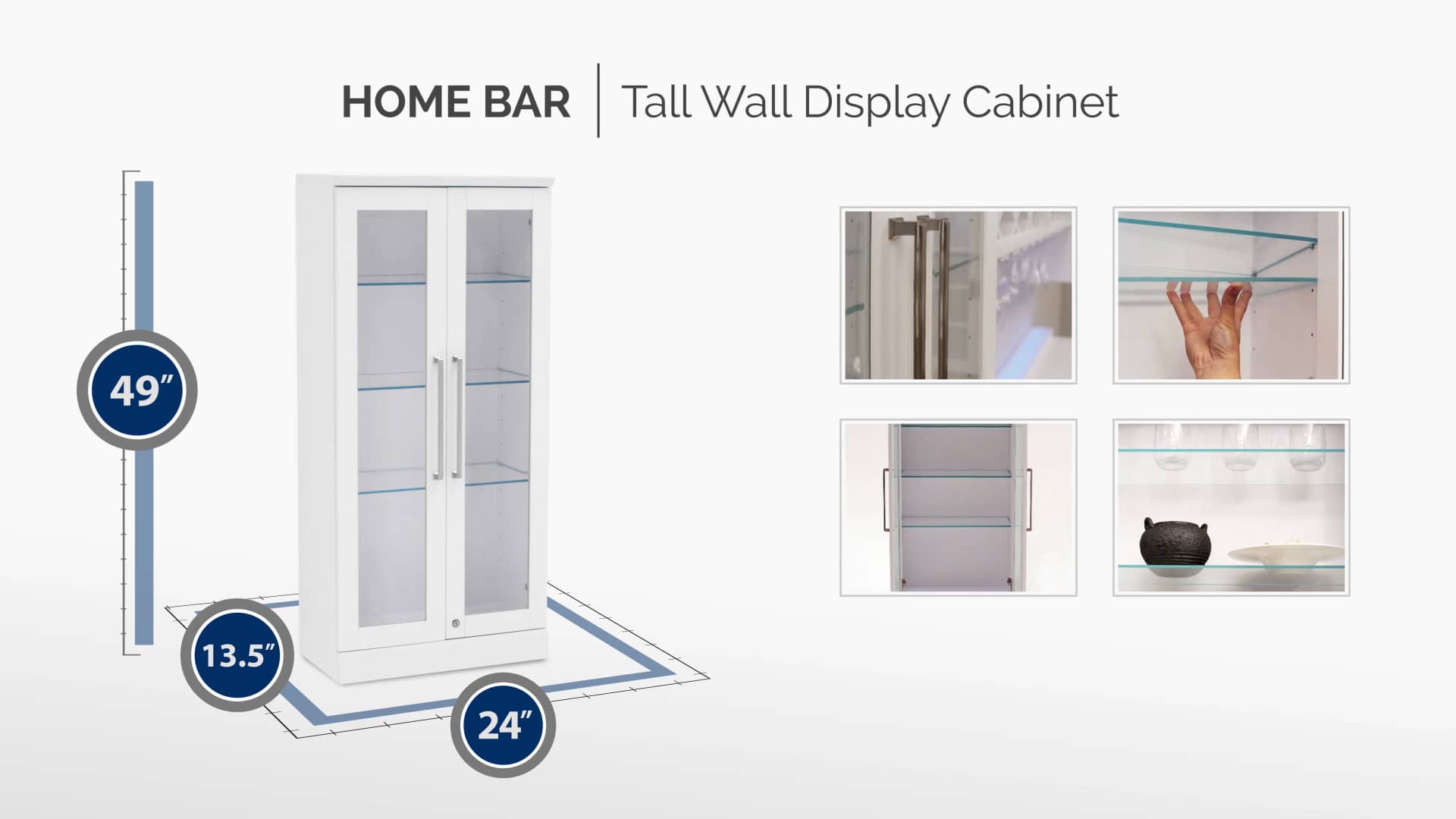 Home Bar Tall Wall Display on Vimeo