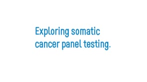 Exploring somatic cancer panel testing