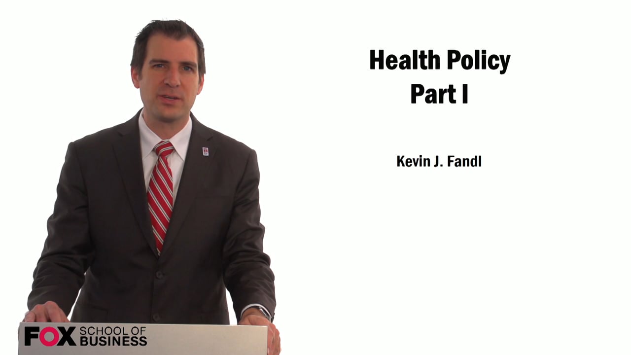 Health Policy Part 1