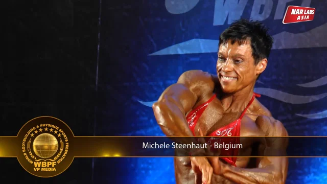 Bodybuilding Men Michele Steenhaut Belgium 8th WBPF World Ch