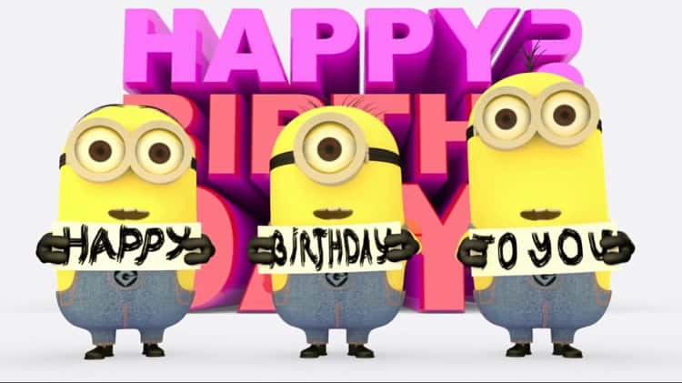 Happy Birthday - Minions sing on Vimeo