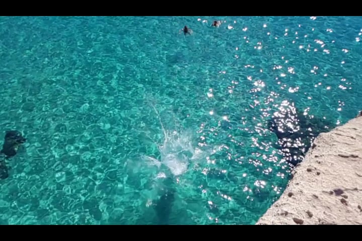 Cliff Jumping Cala Mitjana -Menorca on Vimeo