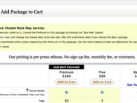 Screencast shows new easy and secure checkout on prleap.com