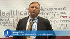 What contributions does Laurel Bridge Software make to the enterprise imaging market, I-I-I Video with Greg Muller