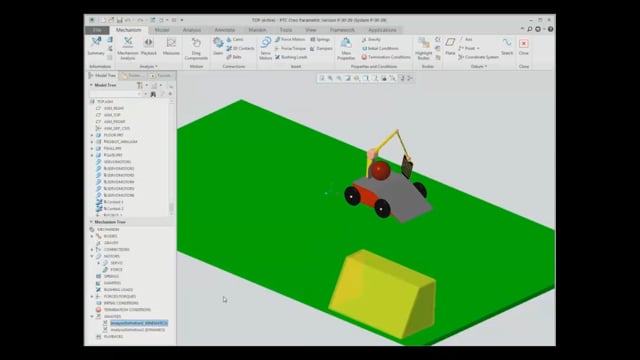 Creo 4.0 - mechanizmus fejlesztés
