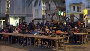 Més de 70 nens i nenes a la segona quina infantil de l'Escala