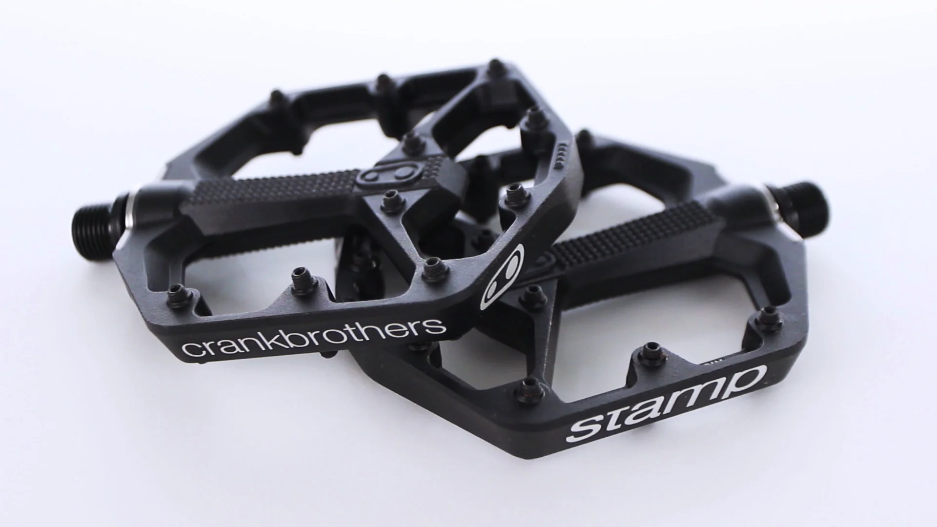 Crankbrothers Stamp 7 ブラック Stamp 7 Small Alloy Flat Pedals - MacAskill Edition