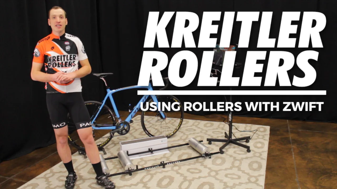 Zwift supported clearance rollers