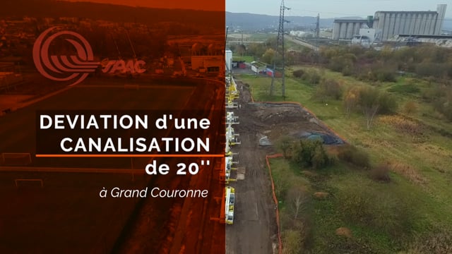 SPAC : Déviation d’une canalisation