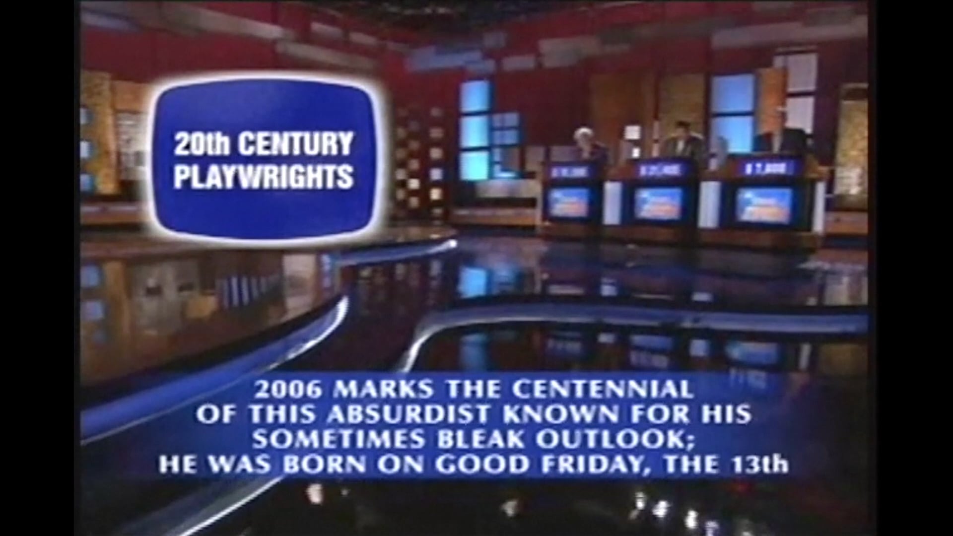 Jeopardy! Monday, Dec. 18, 2006 on Vimeo