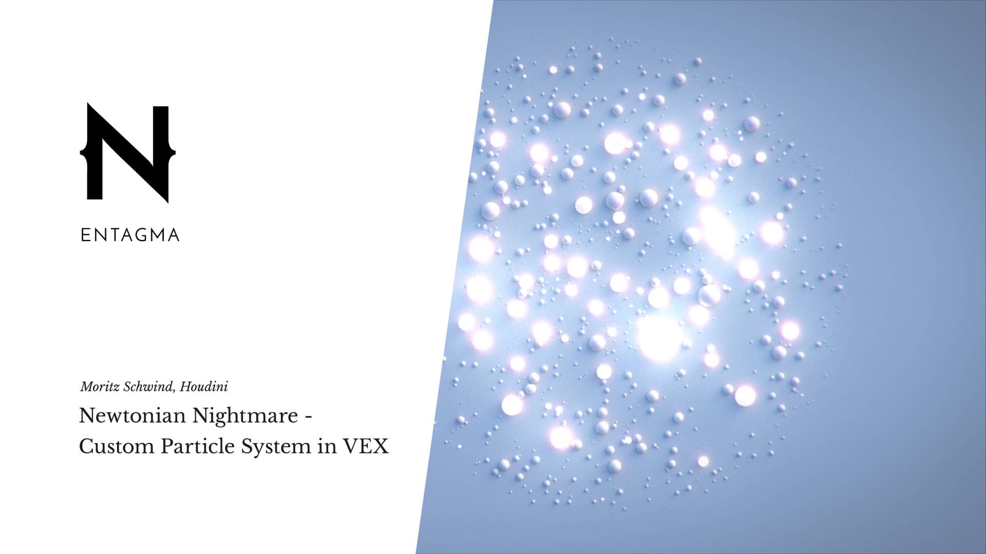 Custom Particle System in VEX on Vimeo