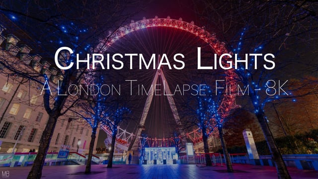 Christmas lights in London