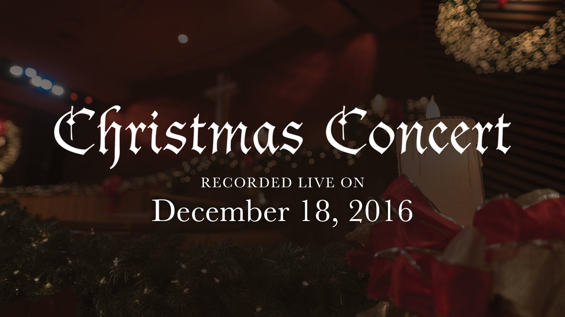 CHRISTMAS CONCERT 2016 「WHITE ROCK III」 [Blu-ray]