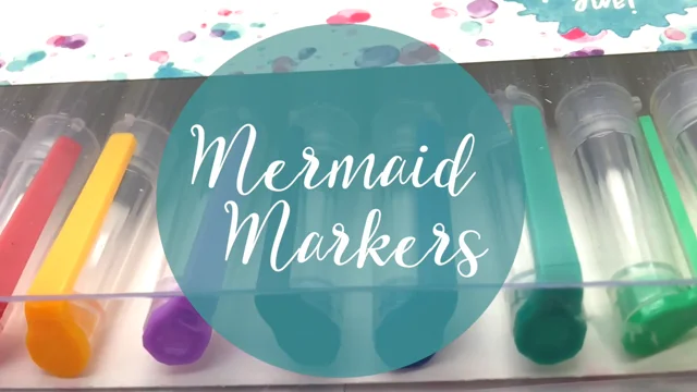 Mermaid Markers | Original 12 set | Vivid & bright inks