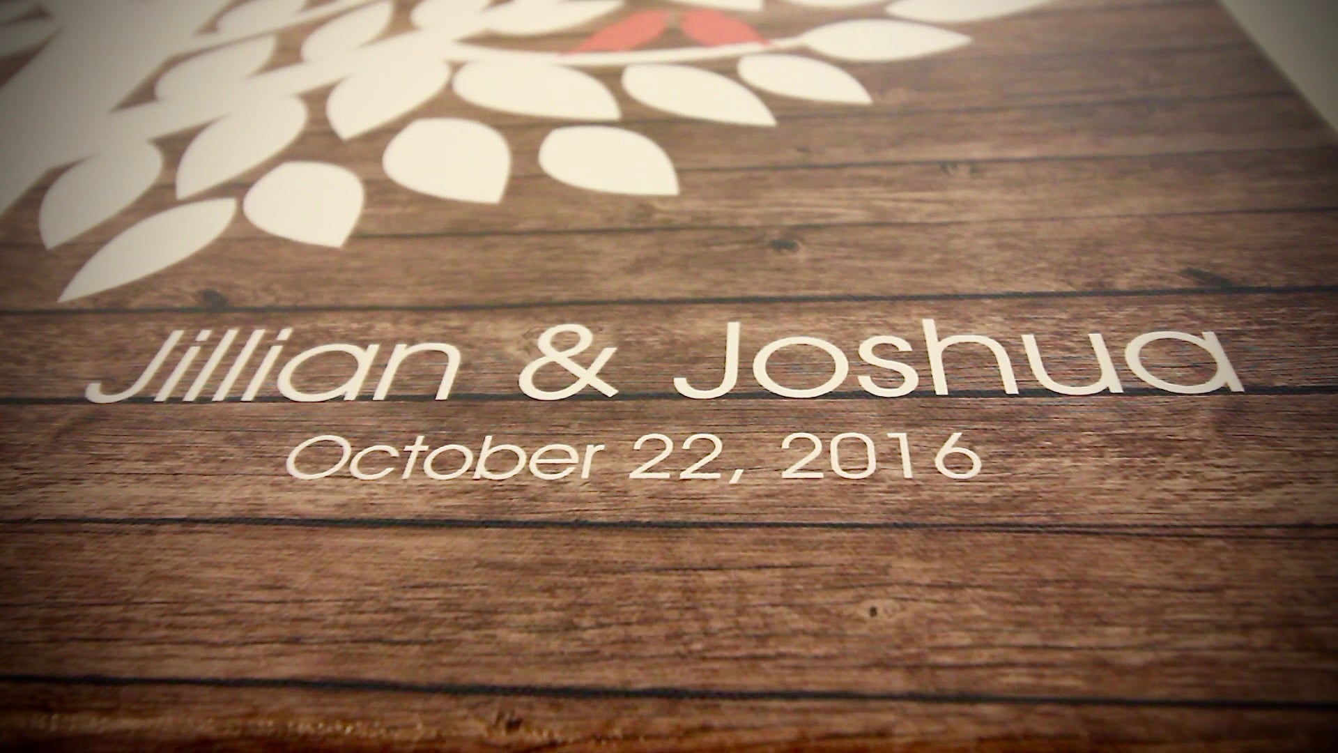 Jill + Joshua | Wedding Montage