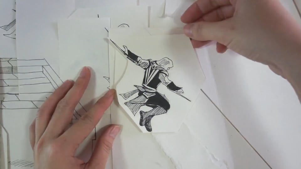 Assassin's Creed Paper Parkour