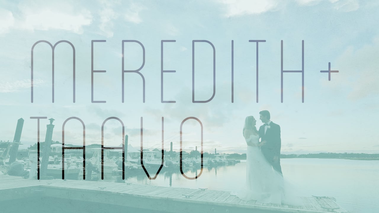{Meredith + Taavo} "Set, Match, Love" - A Wilmington Wedding by the Water
