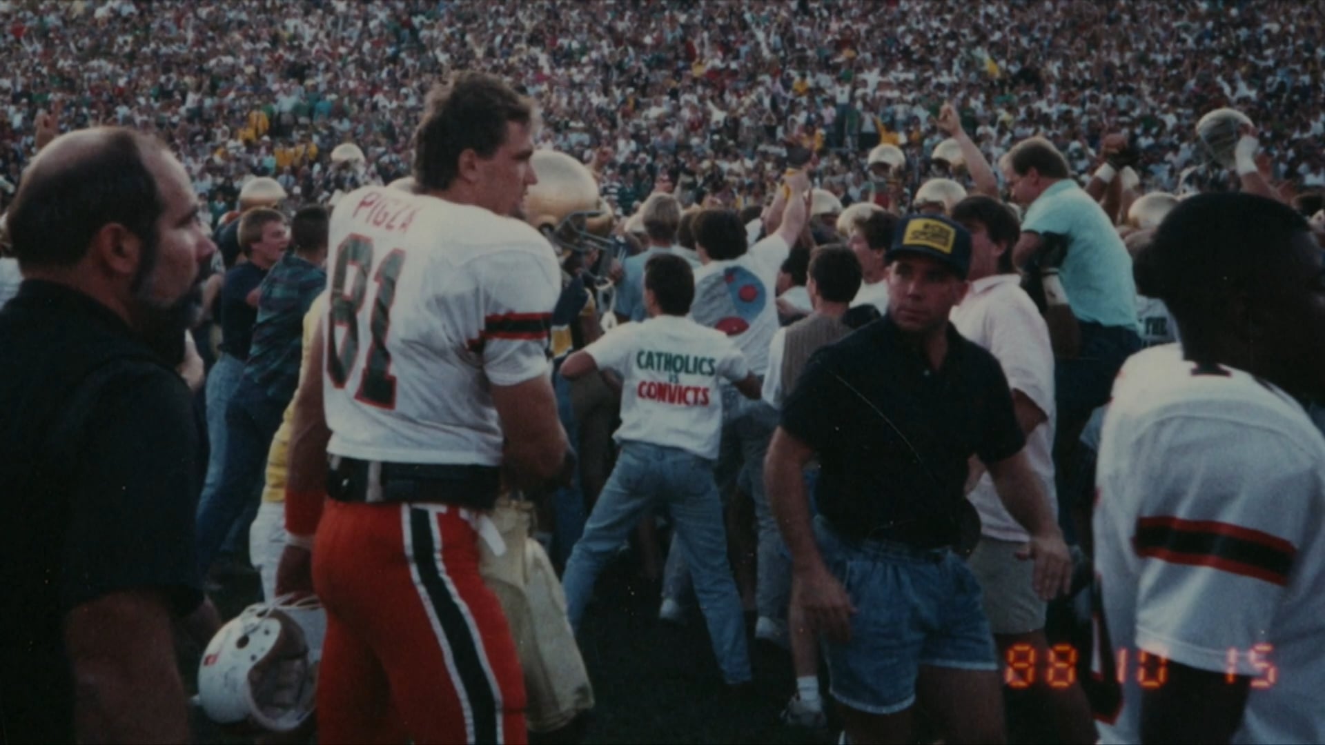 Catholics vs Convicts sequence