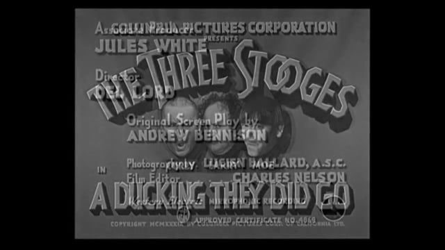 The Three Stooges - 038 - A Ducking They Did Go (1939)