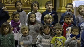 Els alumnes de les escoles canten nadales