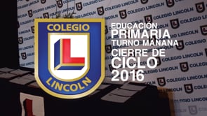 Acto Cierre de Ciclo 2016 - Turno mañana