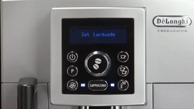 How to Set Languages on Your De Longhi ECAM 23.460.S