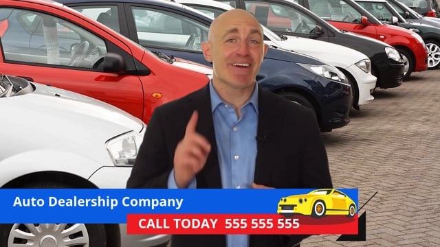 Video Marketing Services for Auto Dealer - Spokesperson Video Commercial