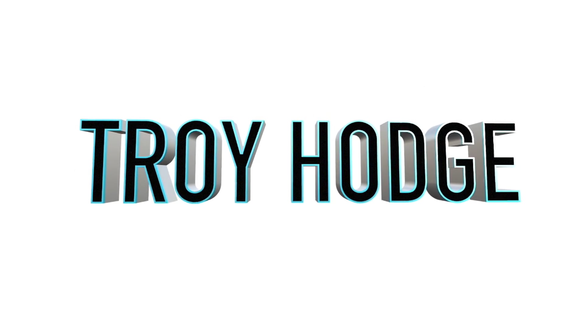 Troy Hodge Demo Reel 2016