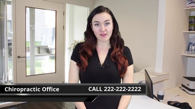 Video Marketing Services for Chiropractor - Spokesperson Video Commercial