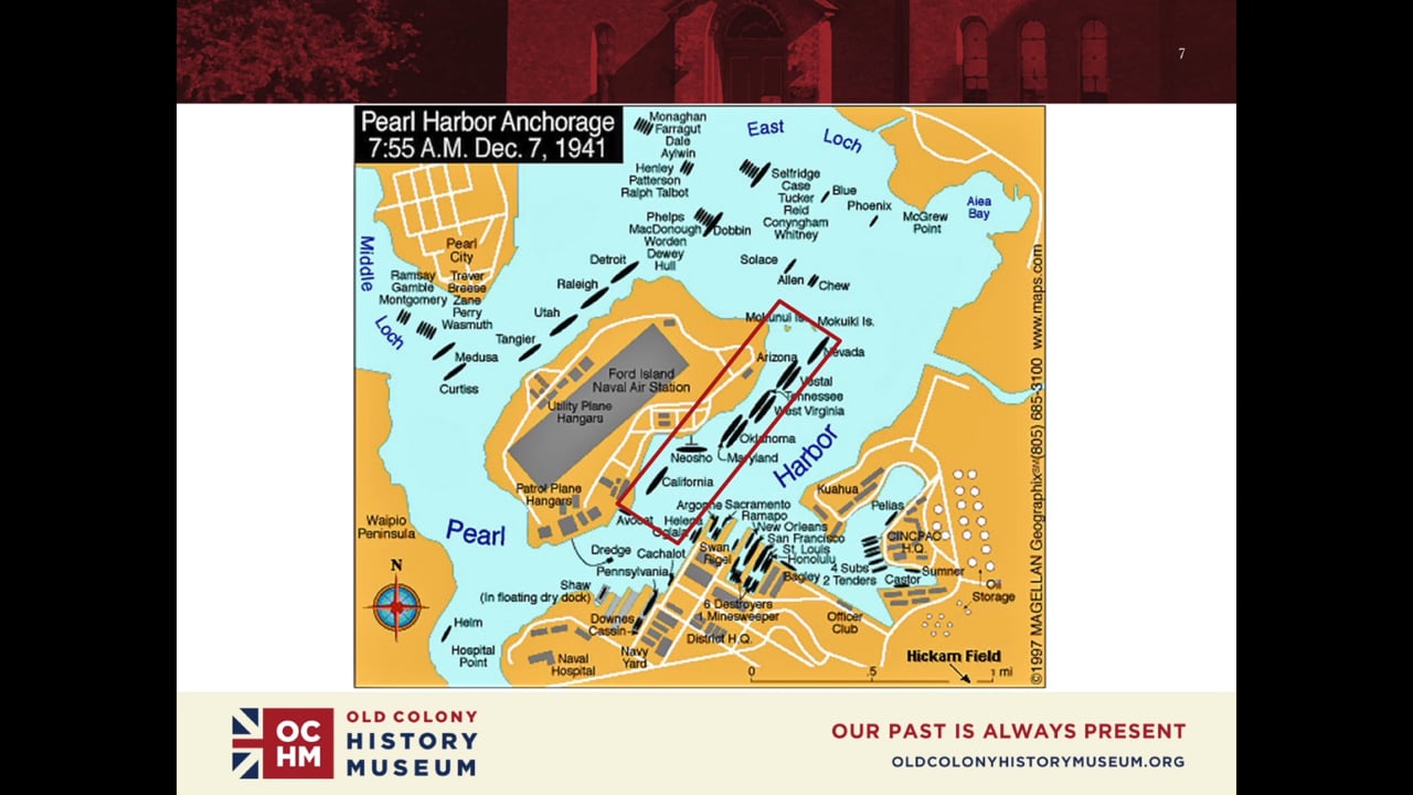 OCHM Lecture Series: Old Colony At Pearl Harbor