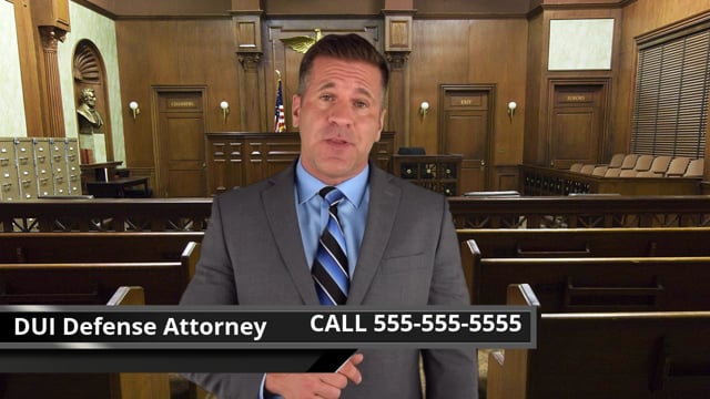 Video Marketing Services for DUI Attorney - Spokesperson Video Commercial