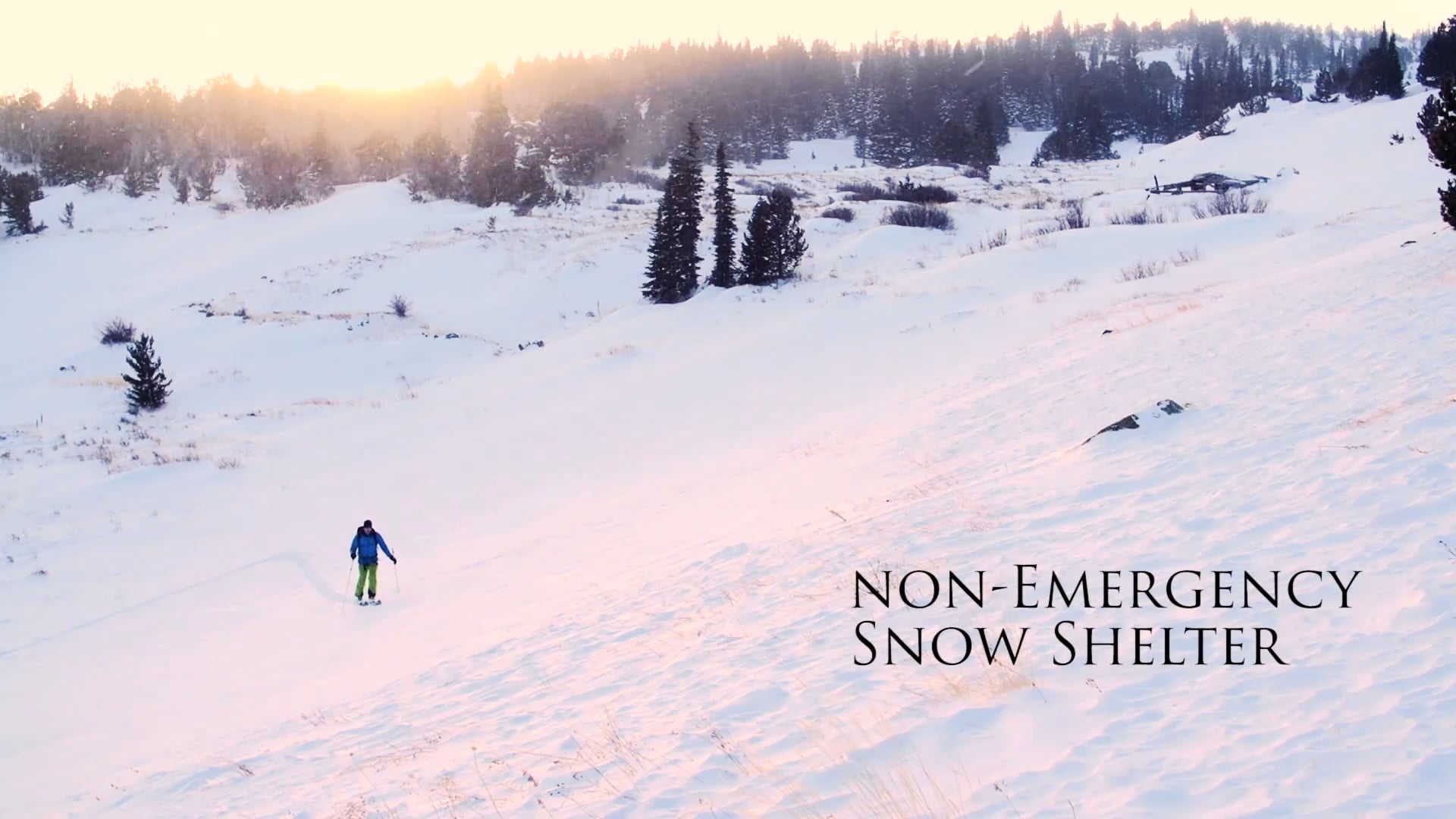 AMGA Go-To Gear Series: Non Emergency Snow Shelter