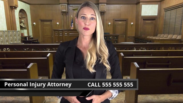 Video Marketing Services for Personal Injury Attorney - Spokesperson Video Commercial