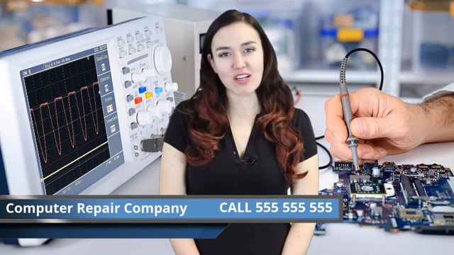 Video Marketing Services for Computer Repair - Spokesperson Video Commercial