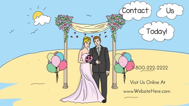 Video Marketing Services for Wedding Planner - Whiteboard Video Commercial