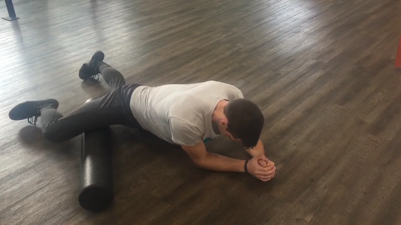 Foam Roll Adductors on Vimeo