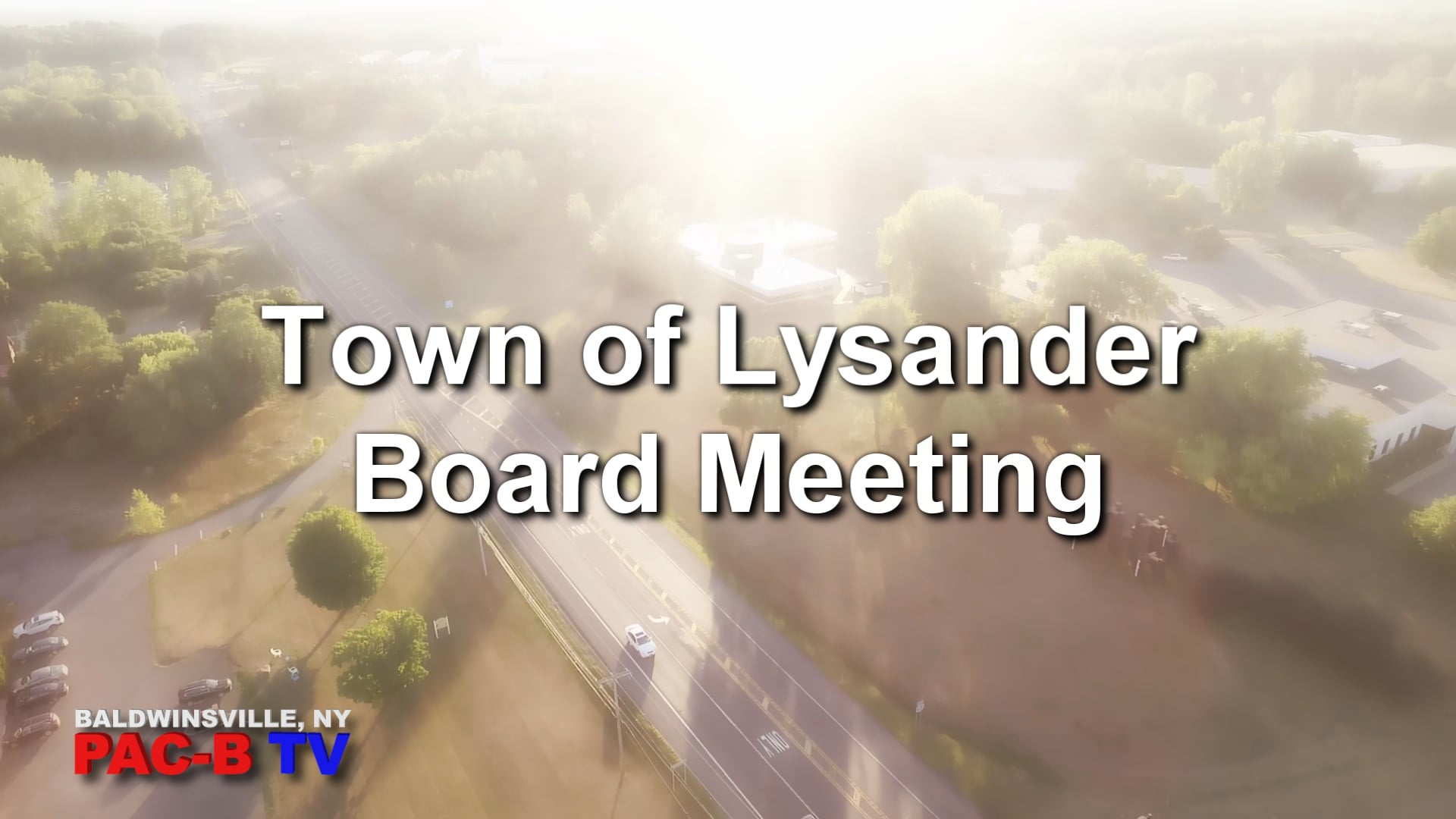 Lysander Town Board Meeting 12292016 PACBTV government on Vimeo