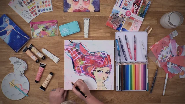 Jane Davenport Artist - Yay! My makeup- inspired art supply collection was  just featured on the Michaels page! Hello if you are arriving from that  @michaelsstores- hello! Stay stay tuned! ・・・ This