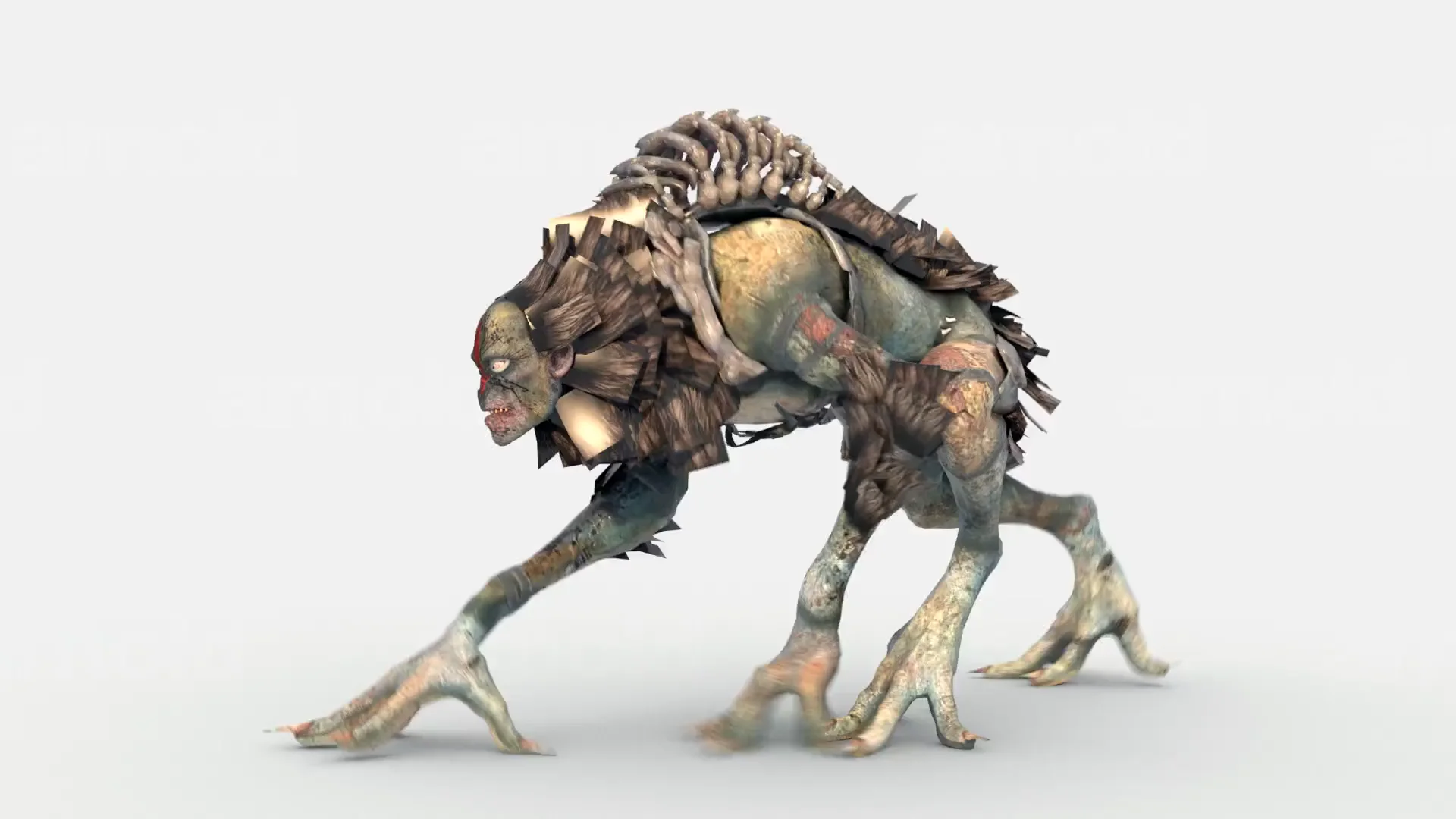 Монстр бежит. Монстр бежит. Монстр бежит. Монстр бежит. Лидер охотников в прототипе 1.