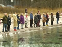 Bless the Water ceremony by Githa Ben-David at Hou Beach on 1 January 2017