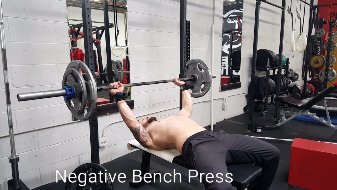 Negative Bench Press on Vimeo