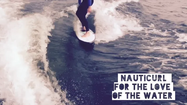 WakeSurfing with Nauticurl Wake Shaper