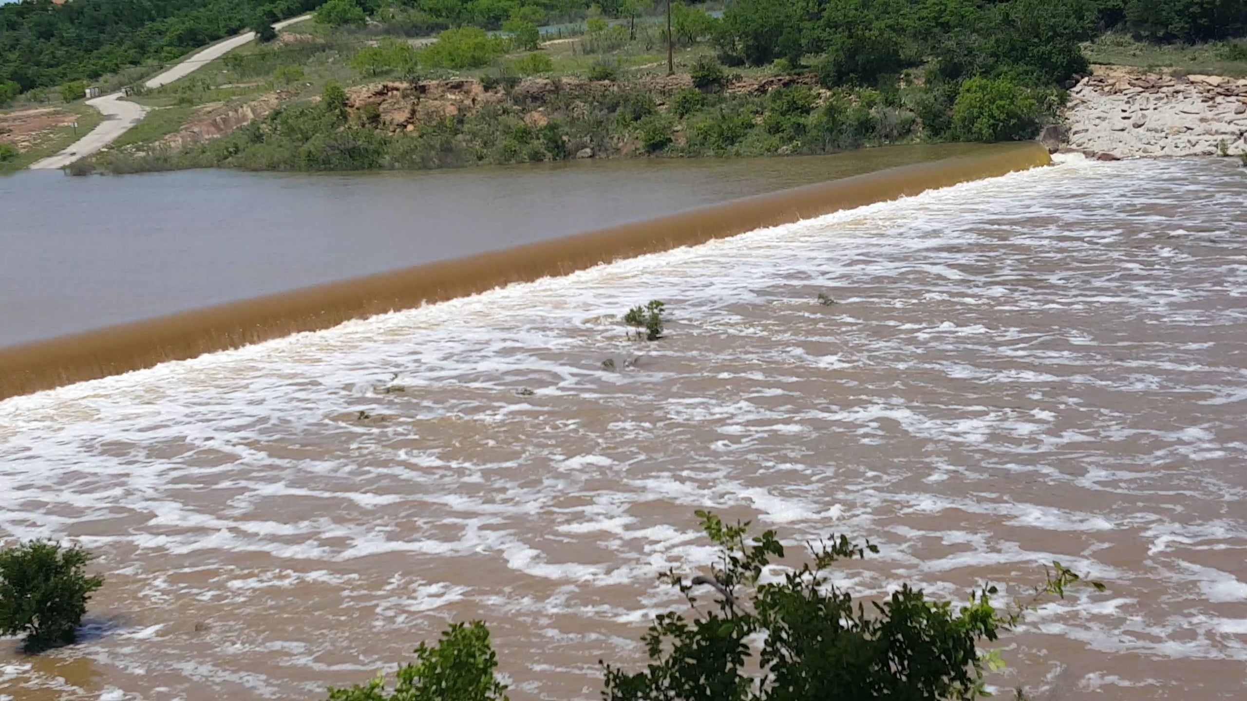 Lake Brownwood spillway 2016 on Vimeo