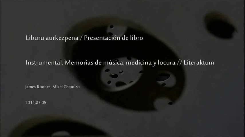 James Rhodes / Instrumental. Memorias de música, medicina y locura on Vimeo