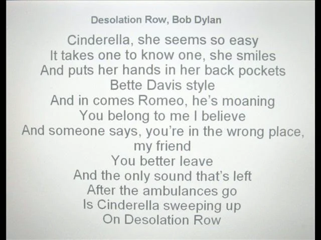 Desolation Row