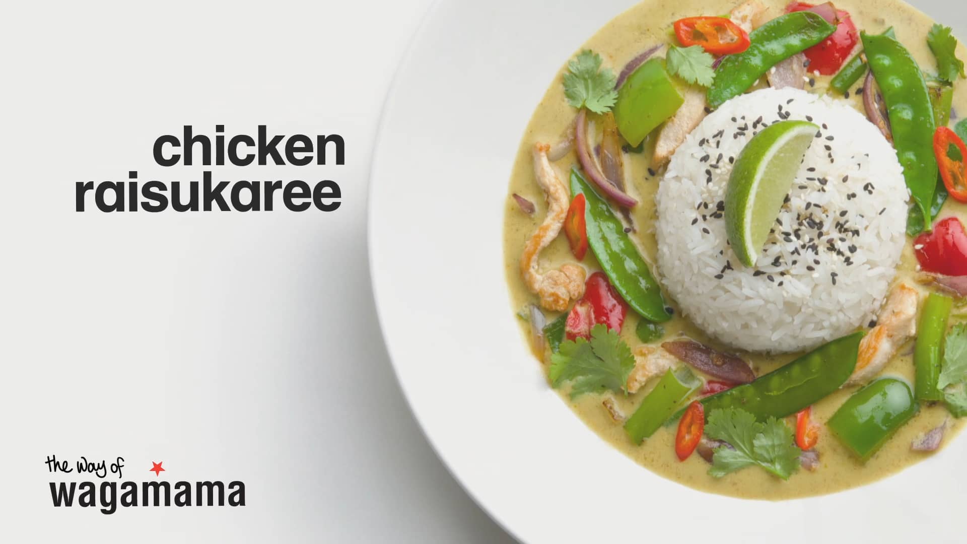 Wagamama Chicken Raisukaree on Vimeo